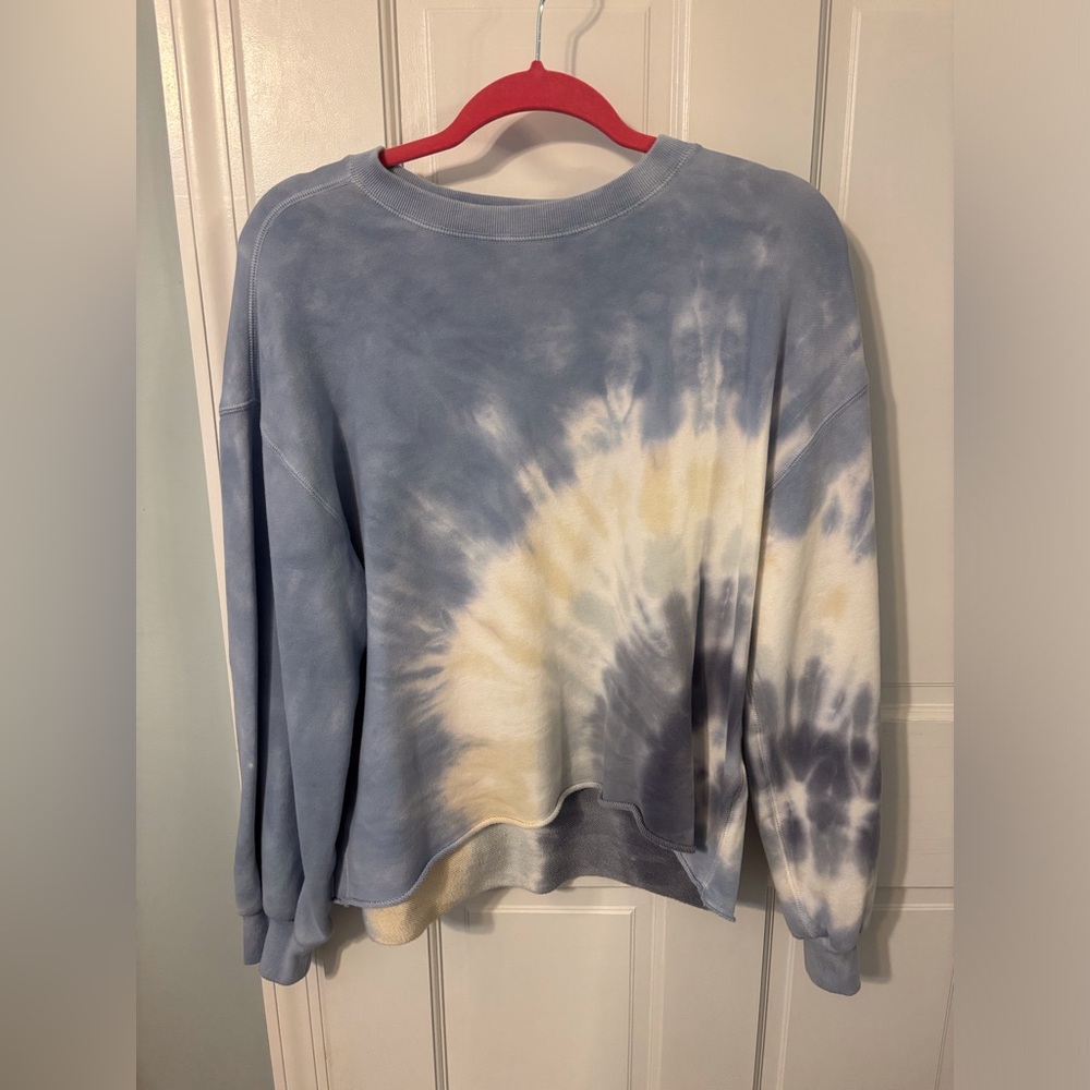 Abercrombie & Fitch Soft Collection Tie dye Crewneck Sweatshirt Medium
